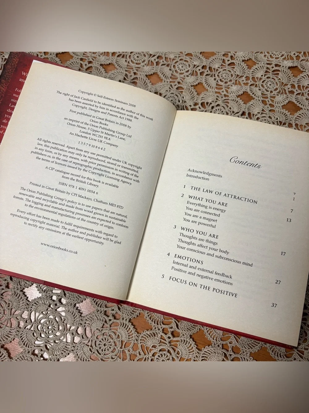 The Key to Living the Law of Attraction The Secret Book Journal Jack Canfield